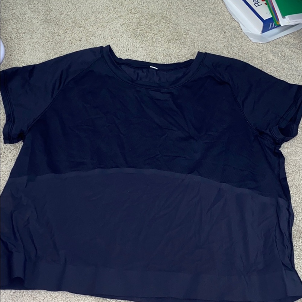 Navy Blue top from Lululemon